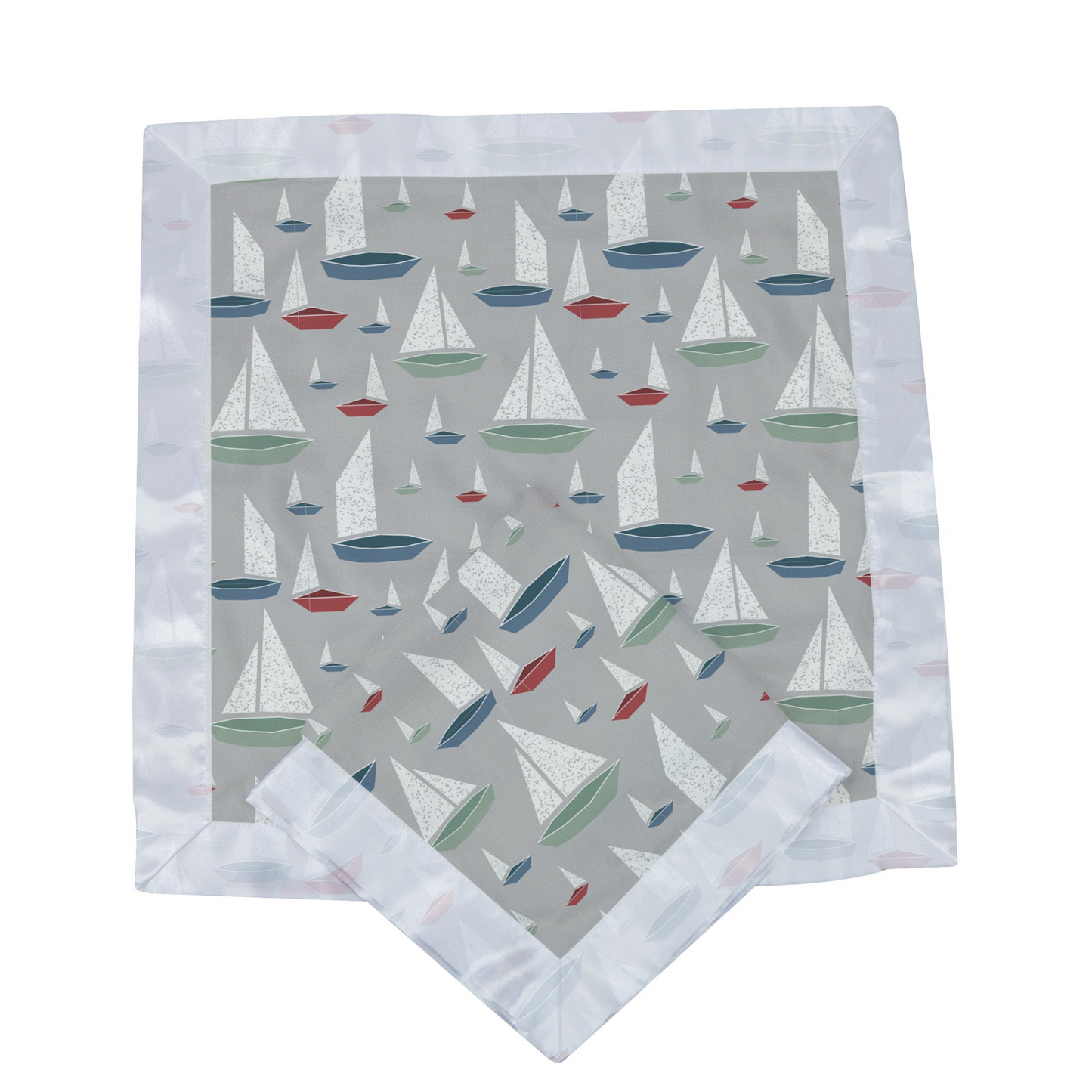 Marina Sailboats Bamboo Newcastle Blankie - The Little Big Store