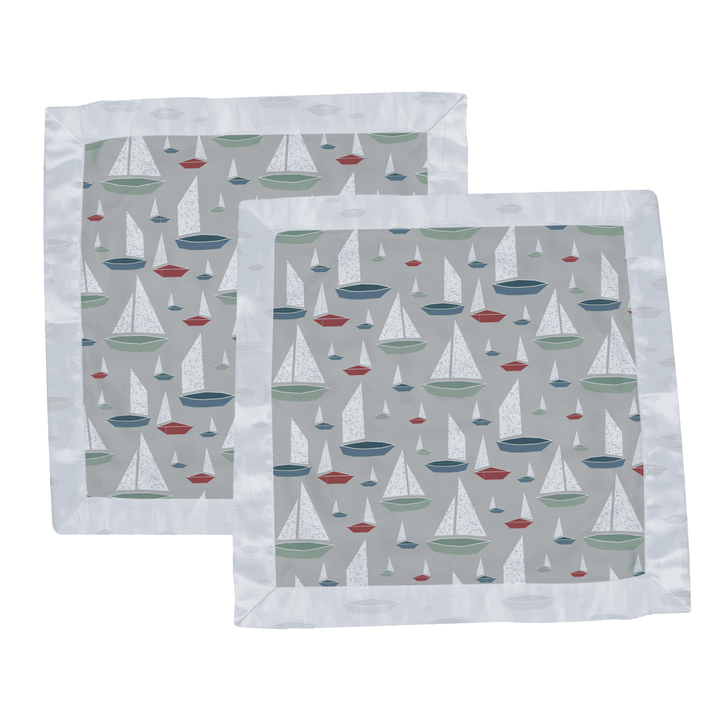 Marina Sailboats Bamboo Newcastle Blankie - The Little Big Store
