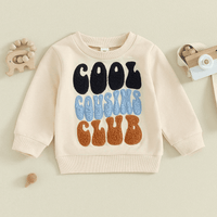 Sweatshirt "Cool Cousins Club" for children - The Little Big Store