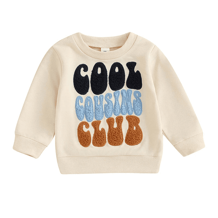 Sweatshirt "Cool Cousins Club" for children - The Little Big Store