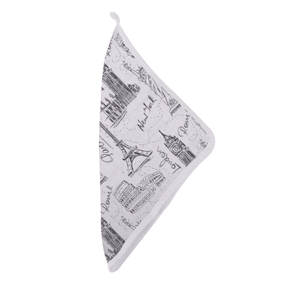 London, Paris, New York Washcloth Set - The Little Big Store
