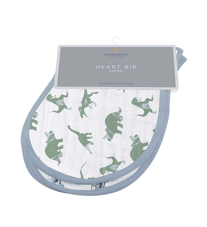 Rough Terrain Cotton Heart Bibs - The Little Big Store