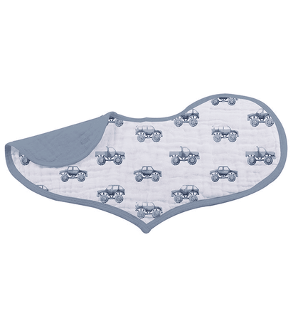 Rough Terrain Cotton Heart Bibs - The Little Big Store