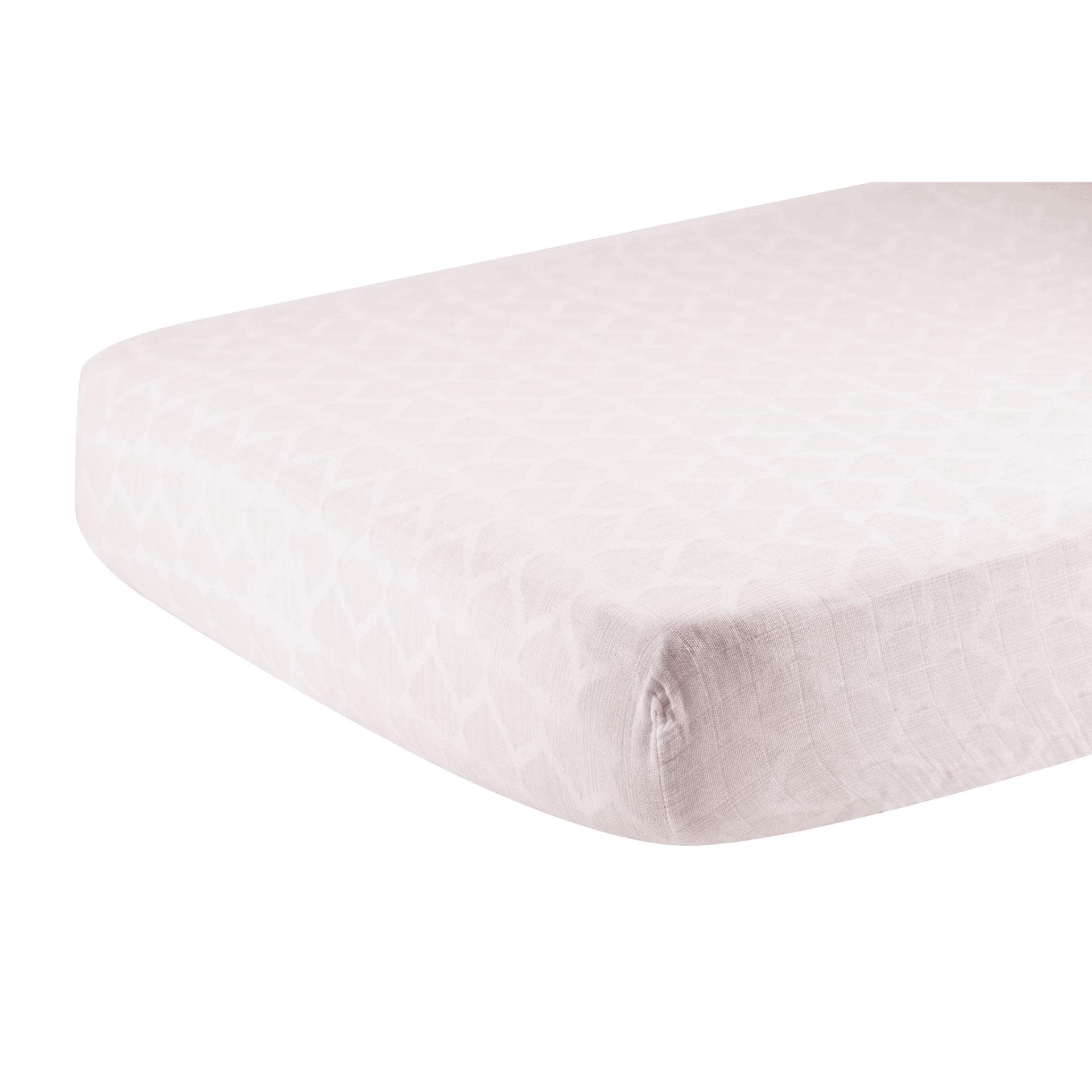 Matchstick Hearts Cotton Muslin Crib Sheet - The Little Big Store