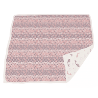 Mermaids and Scales Bamboo Muslin Newcastle Blanket - The Little Big Store