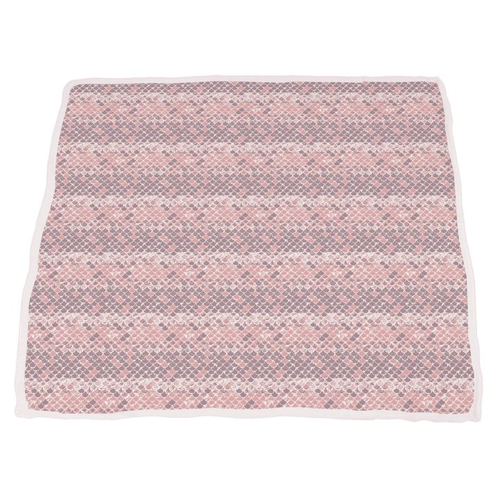 Mermaids and Scales Bamboo Muslin Newcastle Blanket - The Little Big Store