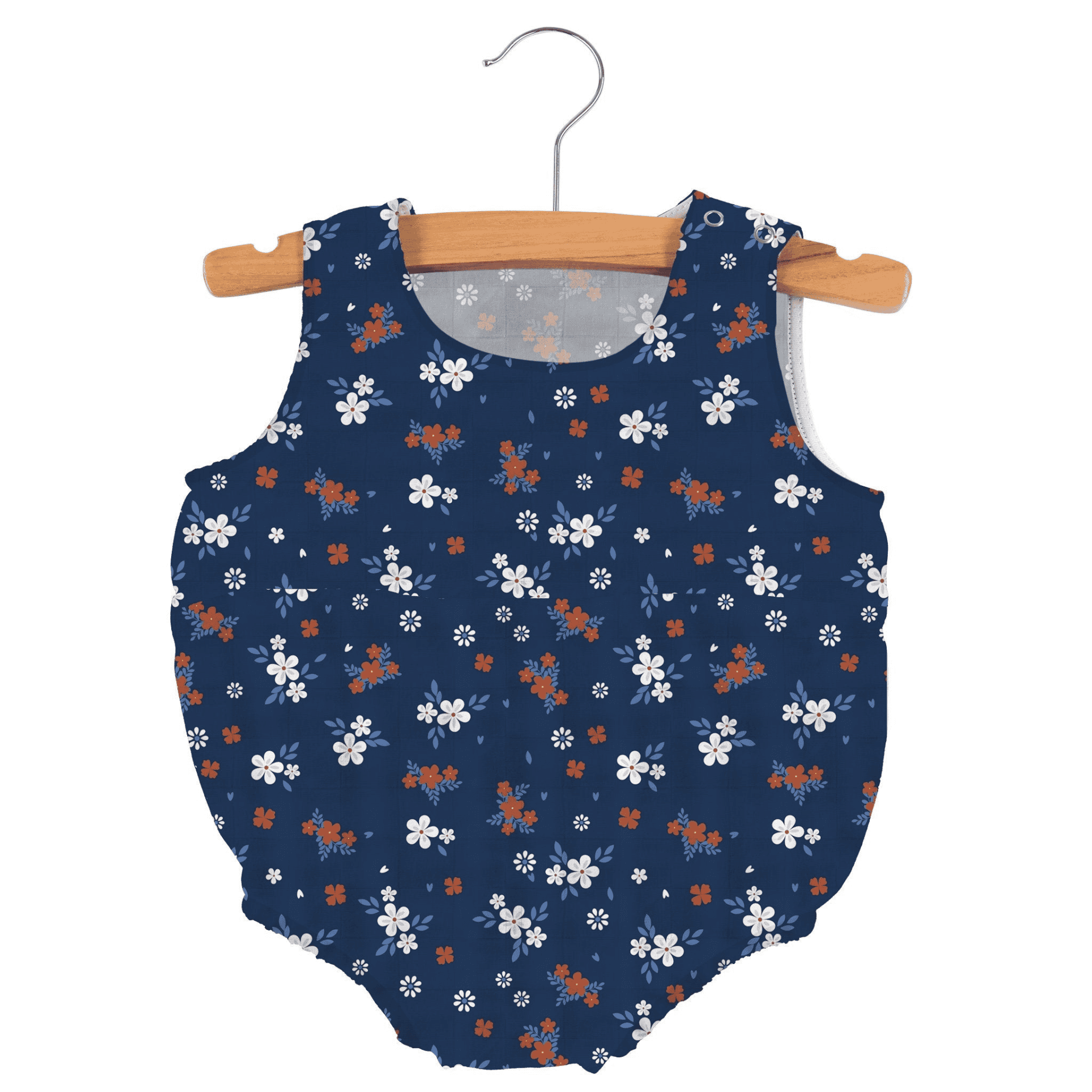 Serenity Floral Bamboo Newcastle Mini Bubble - The Little Big Store