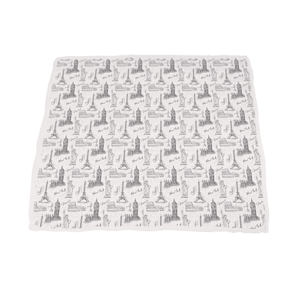 Pearl Polka Dot and London, Paris, New York Newcastle Blanket - The Little Big Store