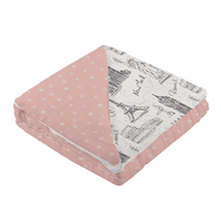Pearl Polka Dot and London, Paris, New York Newcastle Blanket - The Little Big Store