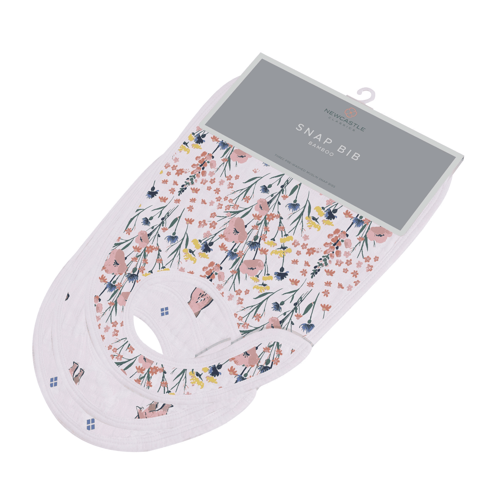 Wildflowers Snap Bibs Set of 3 - The Little Big Store