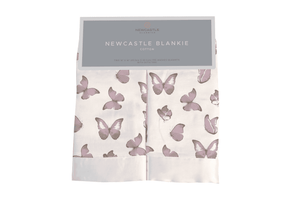 Winsome Butterflies Cotton Muslin Security Baby Blankie - The Little Big Store