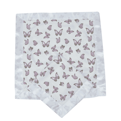 Winsome Butterflies Cotton Muslin Security Baby Blankie - The Little Big Store