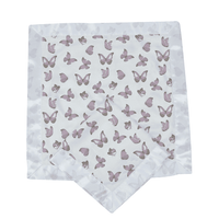 Winsome Butterflies Cotton Muslin Security Baby Blankie - The Little Big Store