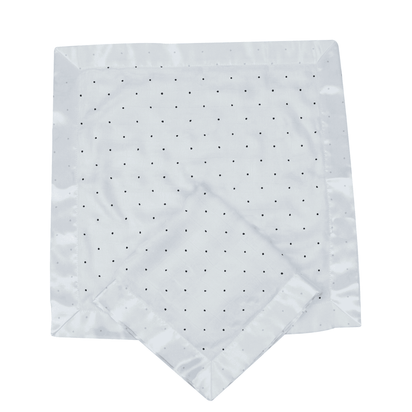 Black and White Polka Dot Bamboo Newcastle Blankie - The Little Big Store
