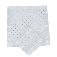 Black and White Polka Dot Bamboo Newcastle Blankie - The Little Big Store
