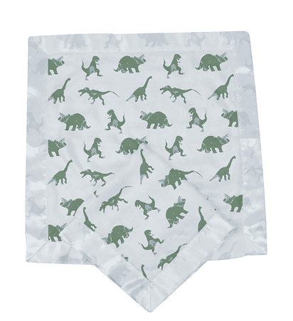 Granite Green Dinosaurs Cotton Newcastle Blankie - The Little Big Store