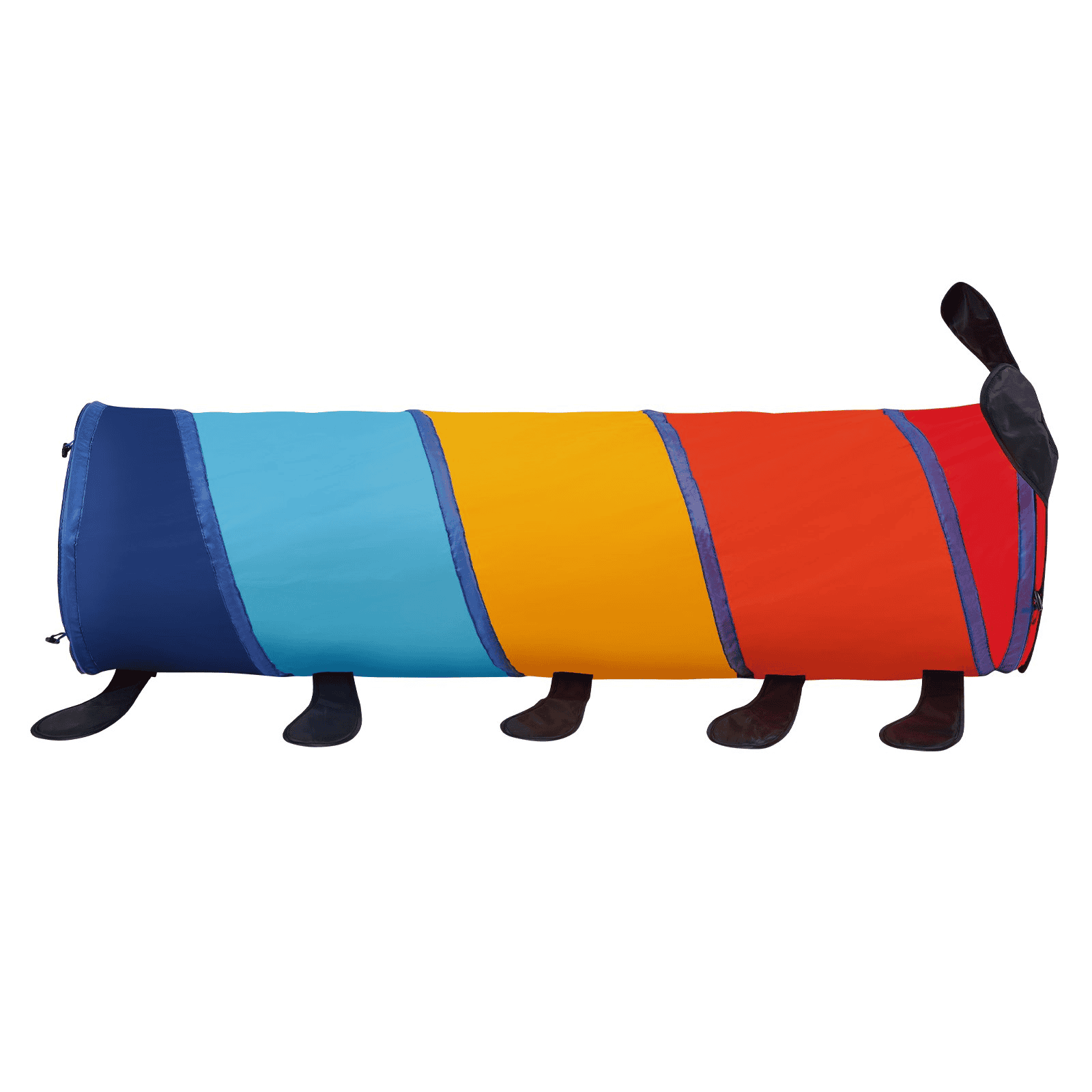 VEVOR Kids Play Tunnel Tent for Toddlers, Colorful Pop Up Caterpillar Crawl Tunnel Toy for Baby or Pet, Collapsible Gift for Boy and Girl Play Tunnel Indoor and Outdoor Game, Multicolor - The Little Big Store