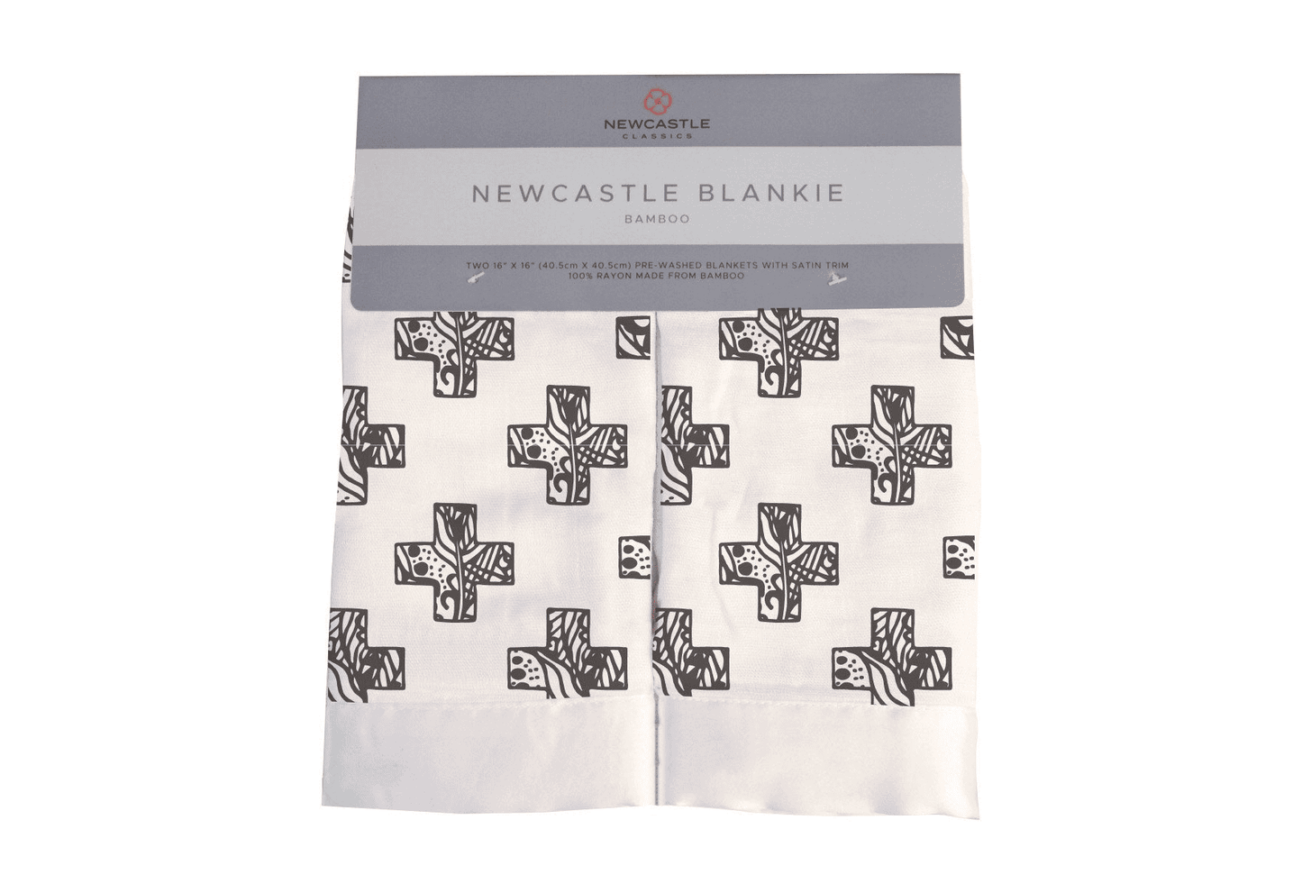 Nordic Stamp Bamboo Muslin Security Blankie - The Little Big Store