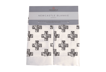 Nordic Stamp Bamboo Muslin Security Blankie - The Little Big Store