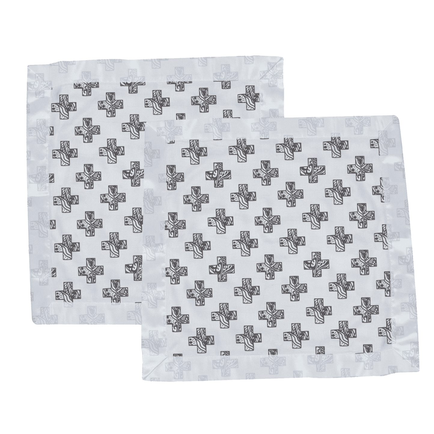 Nordic Stamp Bamboo Muslin Security Blankie - The Little Big Store
