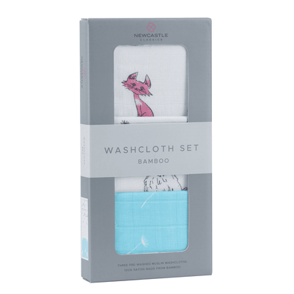 Dandelions Bamboo Washcloth Set 3PK - The Little Big Store