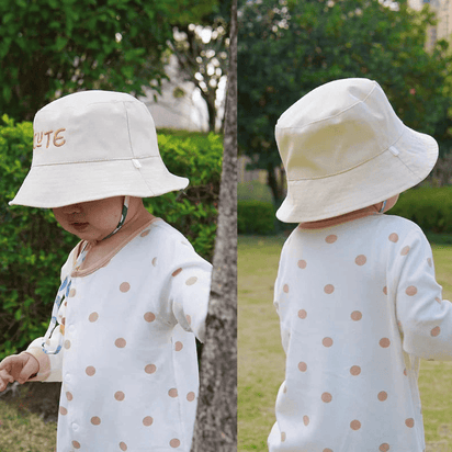 Embroidered Double Sided Baby Bucket Hat for Children