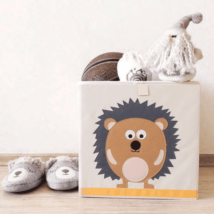 Squared Foldable Storage Box with Animals Multivariant - The Little Big Store