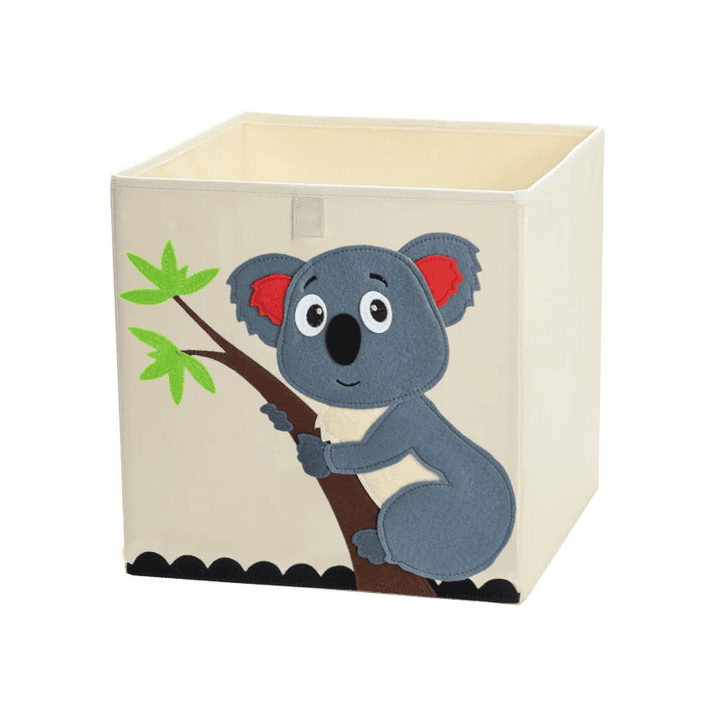 Squared Foldable Storage Box with Animals Multivariant - The Little Big Store
