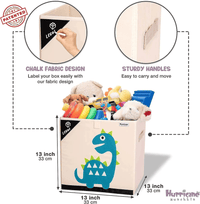 Squared Foldable Storage Box with Animals Multivariant - The Little Big Store