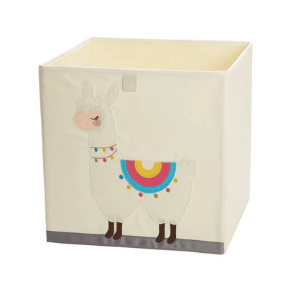 Squared Foldable Storage Box with Animals Multivariant - The Little Big Store