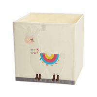 Squared Foldable Storage Box with Animals Multivariant - The Little Big Store
