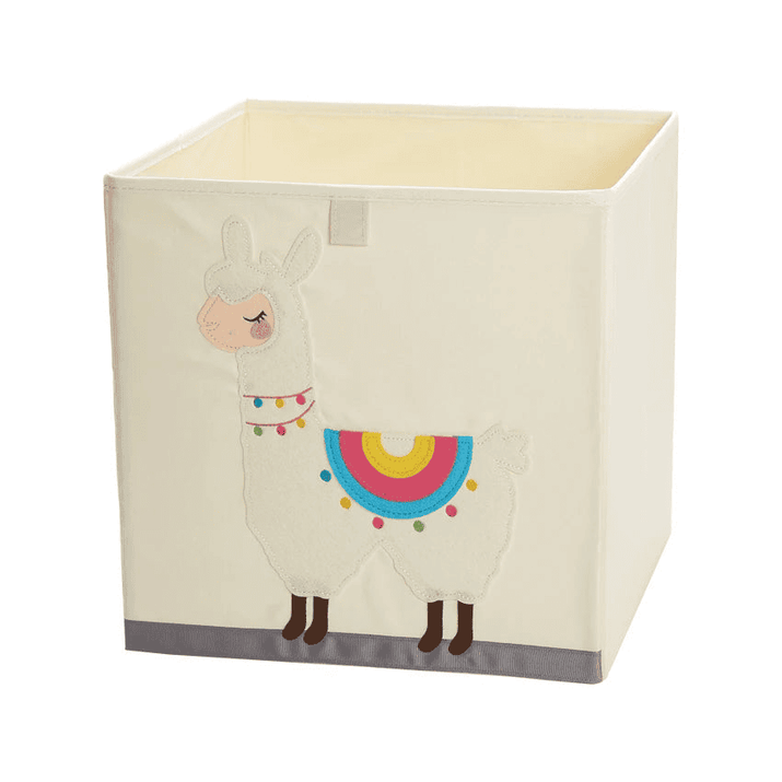 Squared Foldable Storage Box with Animals Multivariant - The Little Big Store