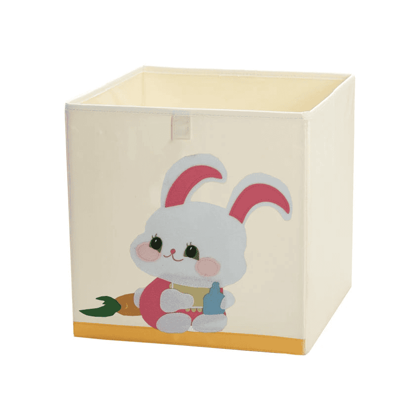 Squared Foldable Storage Box with Animals Multivariant - The Little Big Store