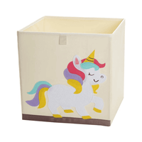 Squared Foldable Storage Box with Animals Multivariant - The Little Big Store