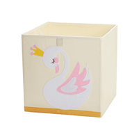 Squared Foldable Storage Box with Animals Multivariant - The Little Big Store