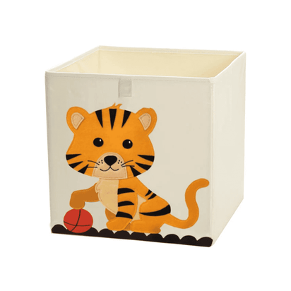 Squared Foldable Storage Box with Animals Multivariant - The Little Big Store