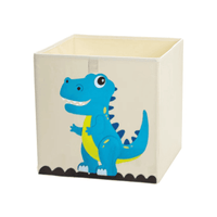 Squared Foldable Storage Box with Animals Multivariant - The Little Big Store