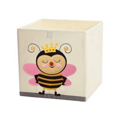 Squared Foldable Storage Box with Animals Multivariant - The Little Big Store