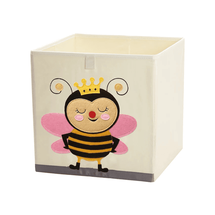 Squared Foldable Storage Box with Animals Multivariant - The Little Big Store