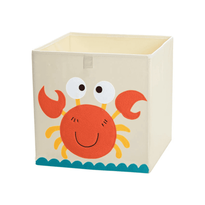 Squared Foldable Storage Box with Animals Multivariant - The Little Big Store
