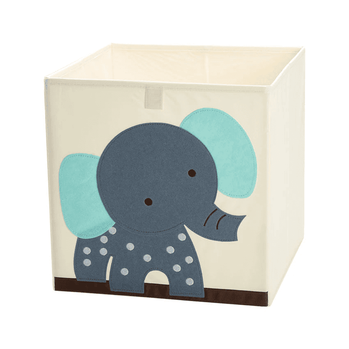 Squared Foldable Storage Box with Animals Multivariant - The Little Big Store