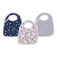 Blooms Floral Snap Bib Set of 3 - The Little Big Store