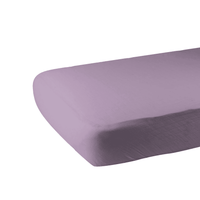 Orchid Lavender Cotton Crib Sheet - The Little Big Store