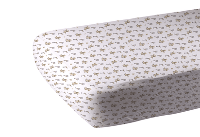 Hungry Giraffe Bamboo Muslin Crib Sheet - The Little Big Store