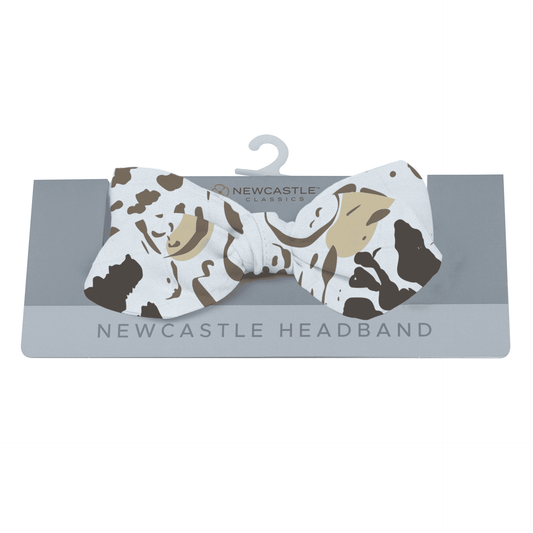 Animal Print Bamboo Baby Headband - The Little Big Store