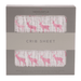 Pink Deer Cotton Muslin Crib Sheet - The Little Big Store