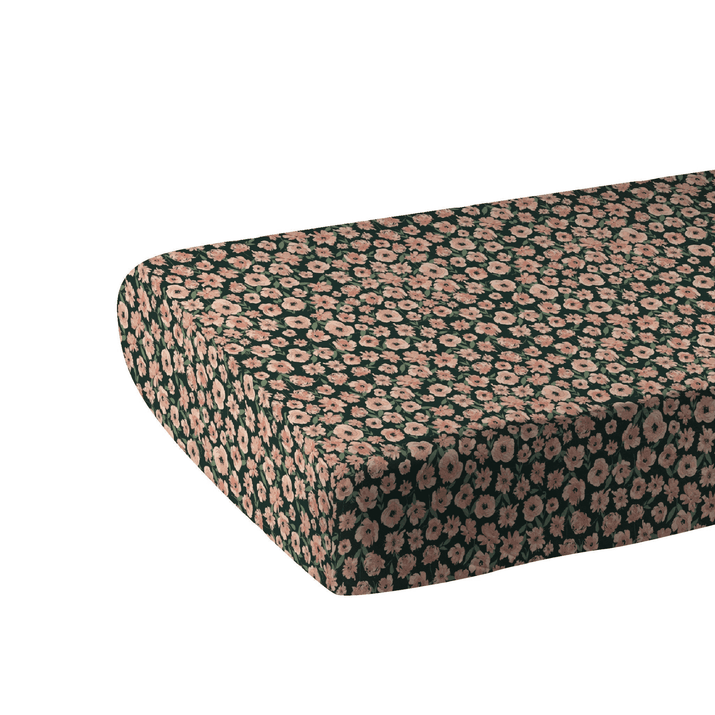 Canyon Sunset Flowers Bamboo Crib Sheet - The Little Big Store