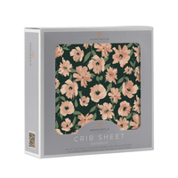 Canyon Sunset Flowers Bamboo Crib Sheet - The Little Big Store
