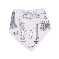 London, Paris, New York Bandana Bib - Set of 3 - The Little Big Store