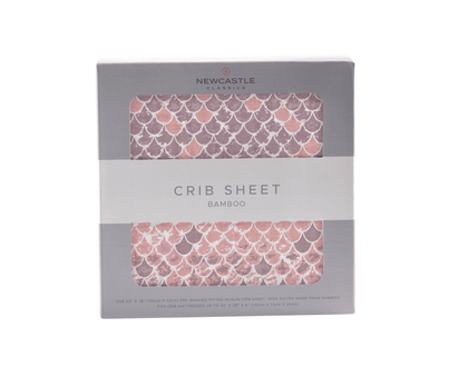 Scales Bamboo Muslin Crib Sheet - The Little Big Store